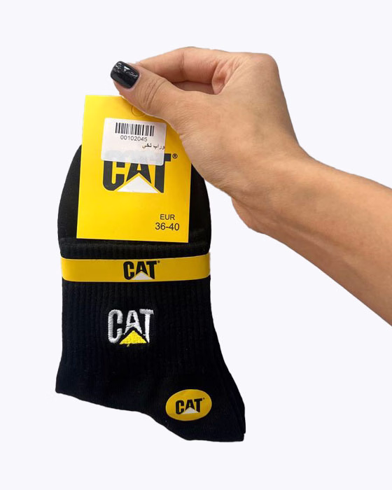 جوراب نیم ساق نخی زنانه CAT